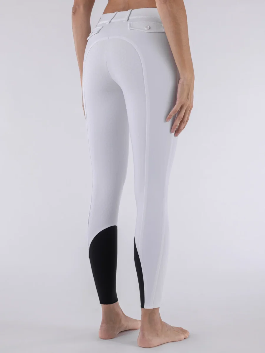 CERIEK – PANTALONI DA DONNA B-MOVE FULL GRIP BIANCHI - immagine 2